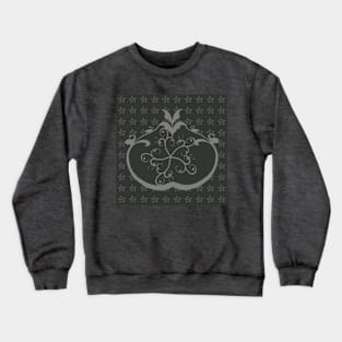 Grey abstract pattern Crewneck Sweatshirt